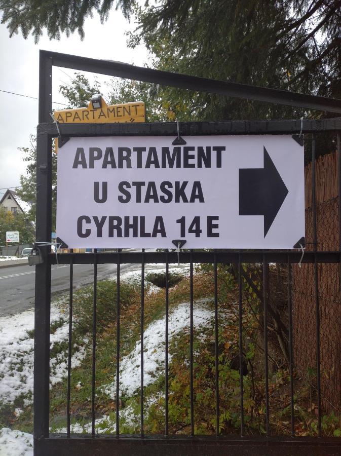 Apartament U Staska Apartment Закопане Екстериор снимка